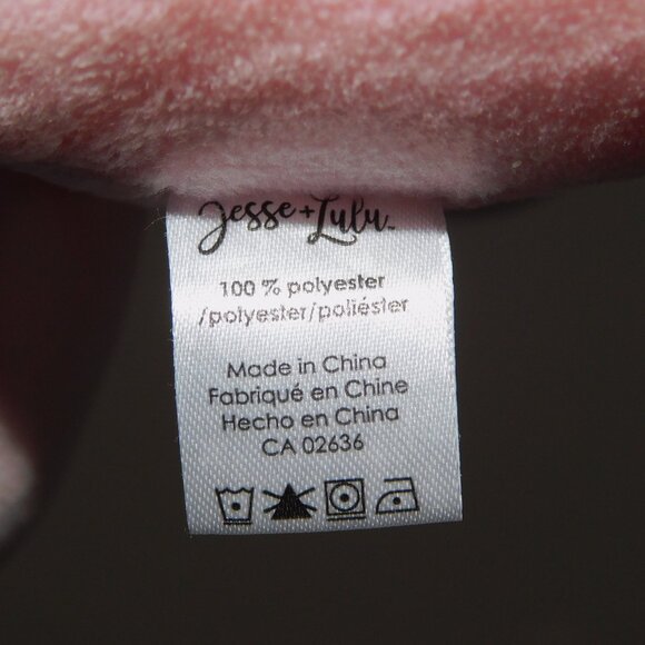 Jesse + Lulu Pink White 10" Plush stuffed Fawn deer Fox baby Toy lovey - Picture 6 of 8